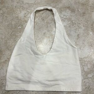 Brandy Melville white halter top